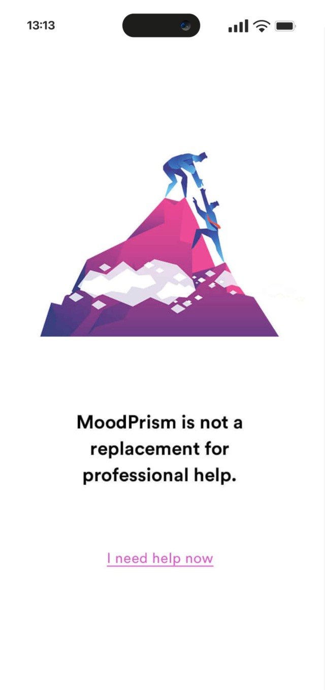 Pic of MoodPrism App
